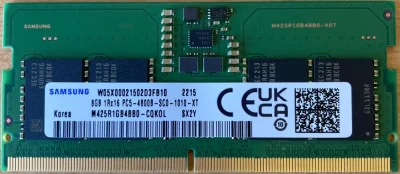 Памет Samsung M425R1GB4BB0-CQK 8GB DDR5 4800MTs Non ECC Memory RAM SODIMM