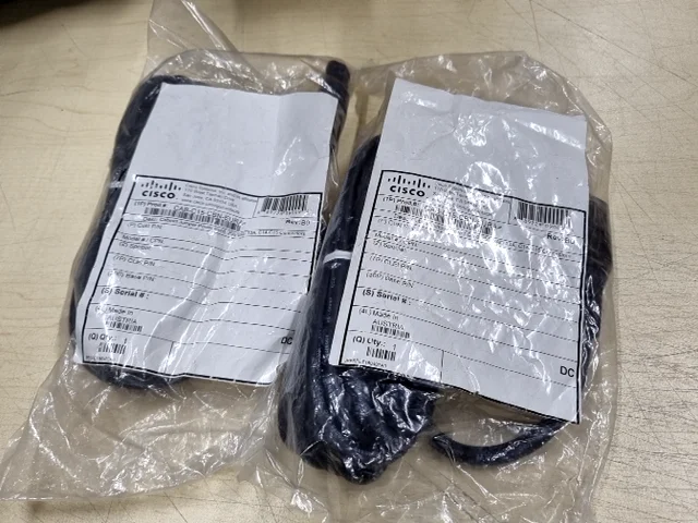 Захранващ кабел Cisco Cabinet Jumper Power Cord, 250 VAC 13A, C14-C15 Connectors