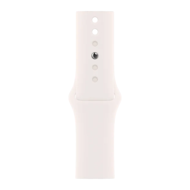 Apple Watch Series 10  Cellular 42mm Rose Gold Aluminum Case with Light Blush Sport Band S/M