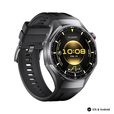 Смарт часовник Huawei Watch GT 6 Pro 46mm Черен силикон