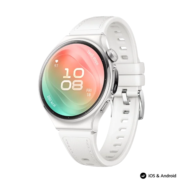 Смарт часовник HUAWEI – Watch 6 42mm LTE, бял