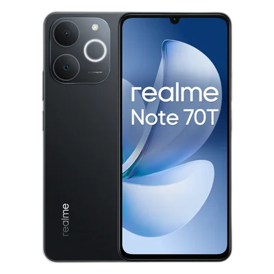 Смартфон Realme – Note 70T, 128 GB, черен