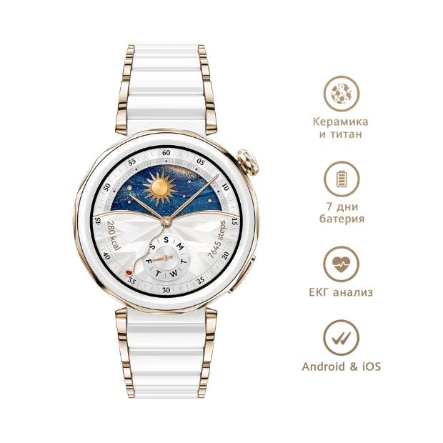 Smart Watch Huawei GT5 Pro 42mm Ceramic