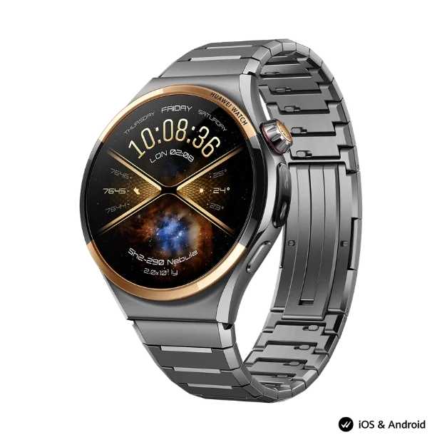 Смарт часовник Huawei – Watch 6 Pro 46mm LTE, Titanium Black