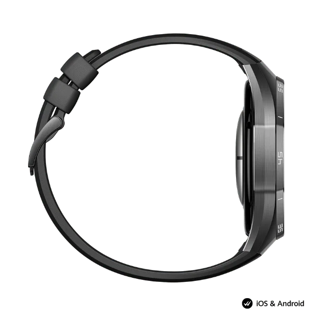 Смарт часовник Huawei Watch GT 6 Pro 46mm Черен силикон