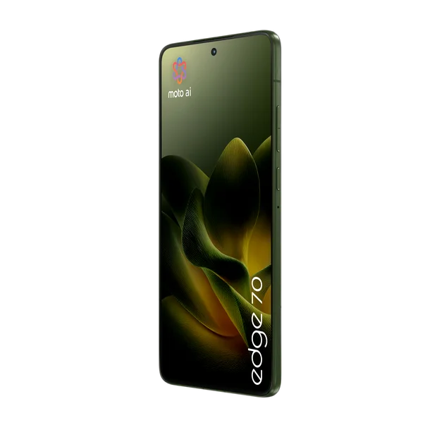 Смартфон Motorola – Edge 70, 6.67" AMOLED, Snapdragon 7 Gen 4, 512GB, 12GB RAM, Bronze Green