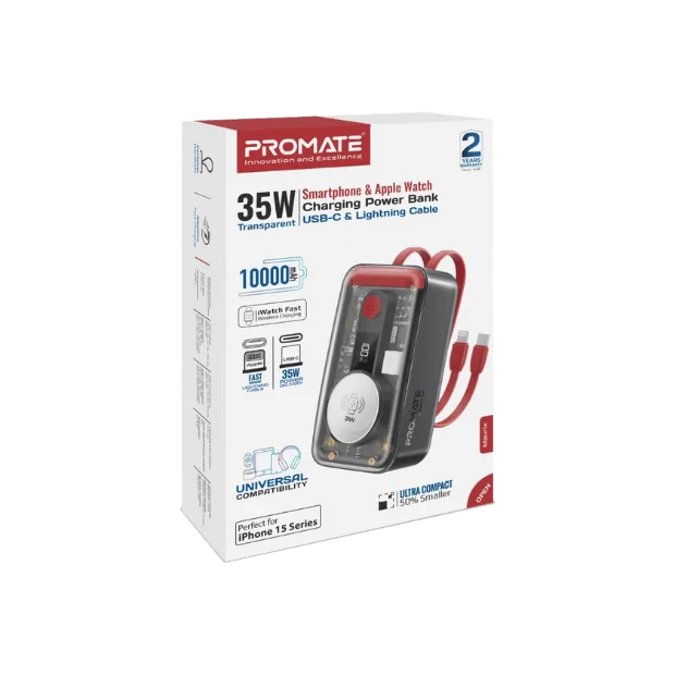 Външна батерия ProMate Mavrix 10000mAh 35W