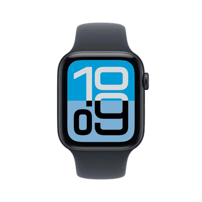 Apple Watch SE 3 Cellular 40mm Midnight Aluminium Case with Midnight Sport Band - M/L