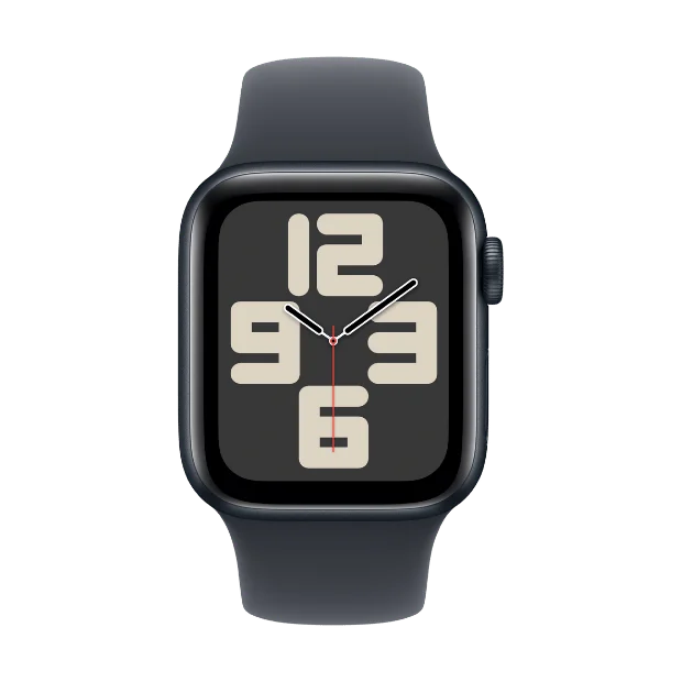 Смарт часовник Apple Watch SE Cellular 40mm Midnight алуминиев корпус с Midnight спортна каишка S/M