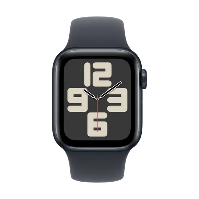 Смарт часовник Apple Watch SE Cellular 40mm Midnight алуминиев корпус с Midnight спортна каишка S/M