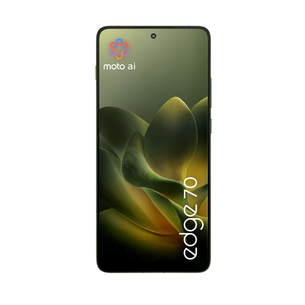 Смартфон Motorola – Edge 70, 6.67" AMOLED, Snapdragon 7 Gen 4, 512GB, 12GB RAM, Bronze Green