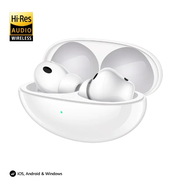 Безжични слушалки Huawei – FreeBuds Neo, бели