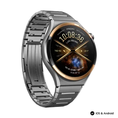 Смарт часовник Huawei – Watch 6 Pro 46mm LTE, Titanium Black