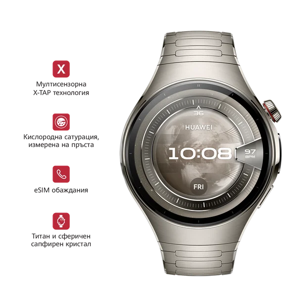 Huawei Watch 5 46mm Space Silver