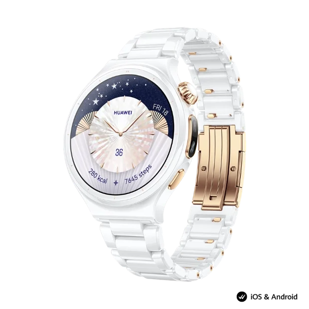 Смарт часовник HUAWEI – Watch 6 Pro 43mm LTE, бял