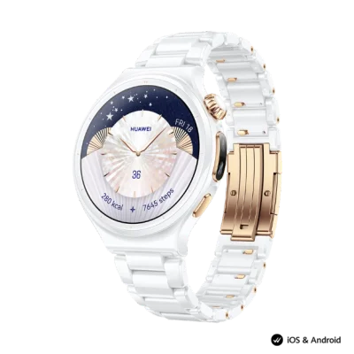 Смарт часовник HUAWEI – Watch 6 Pro 43mm LTE, бял