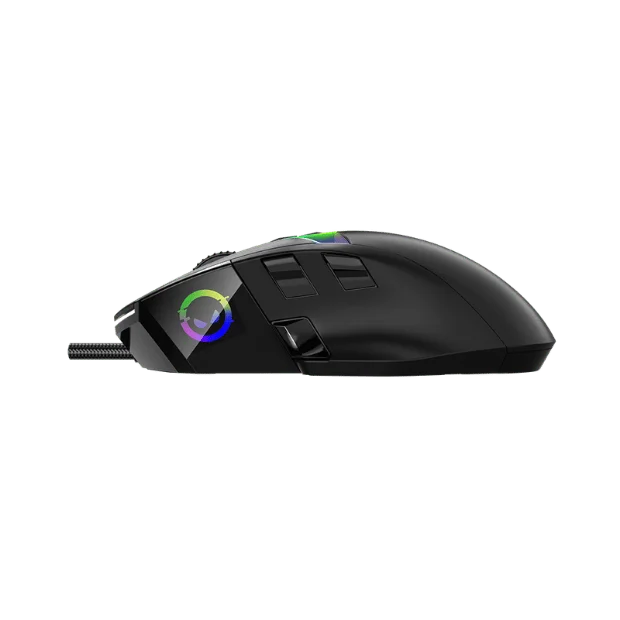 Геймърска мишка Lorgar – MSP80, PixArt PAW3395, 26 000 dpi, 8 програмируеми бутона, 8 000 Hz