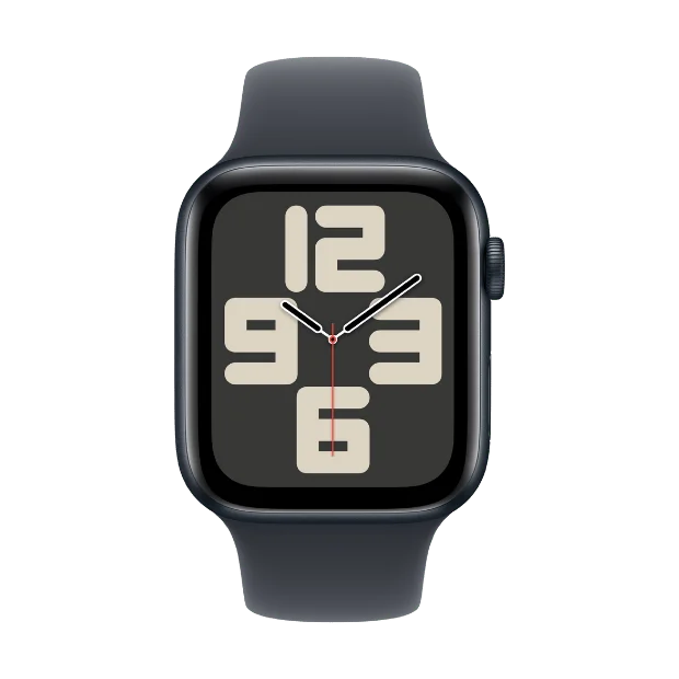 Apple Watch SECellular 44mm  Midnight Aluminium Case with Midnight Sport Band - M/L