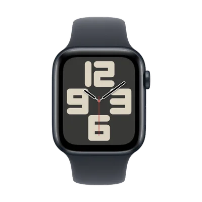 Apple Watch SECellular 44mm  Midnight Aluminium Case with Midnight Sport Band - M/L