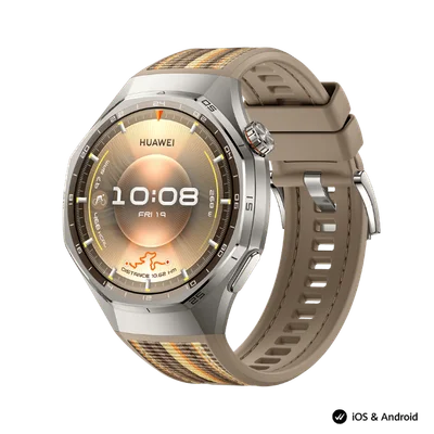 Smart Watch Huawei GT 6 Pro 46mm Brown Woven