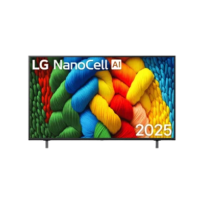 Телевизор LG – 55NANO80A3B, 55", 4K UHD, NanoCell, Smart TV webOS