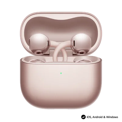 True Wireless слушалки Huawei FreeClip 2 Rose Gold