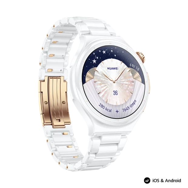 Смарт часовник HUAWEI – Watch 6 Pro 43mm LTE, бял