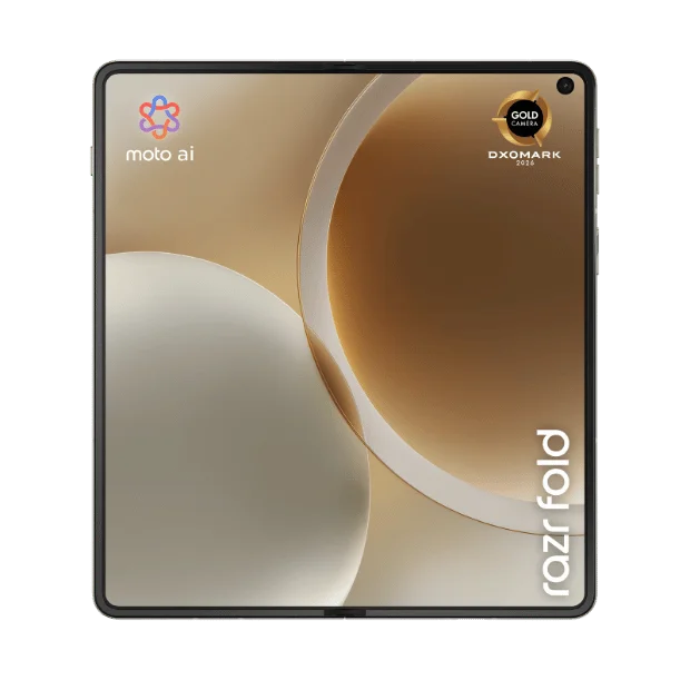 Смартфон Motorola razr fold, 512GB, 16GB RAM, бял