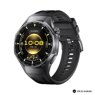 Смарт часовник Huawei Watch GT 6 Pro 46mm Черен силикон
