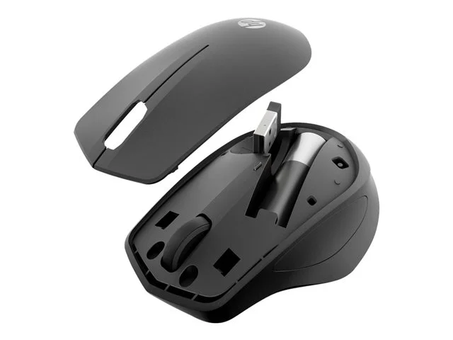 Мишка HP – 280 Silent Wireless, безжична, черна