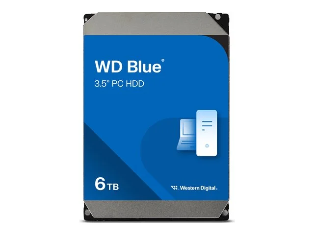 Хард диск WESTERN DIGITAL – WD60EZAX, 6TB, SATA 3.5", 5400rpm, 256MB