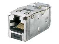 Модулен вложка CAT 5e Shielded PANDUIT CJS5E88TGY, Keystone, RJ-45, сив