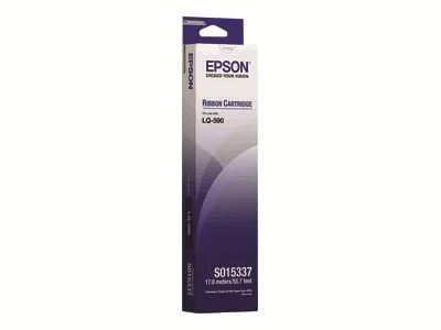 Лента за матричен принтер EPSON LQ-590, черна, 1 брой