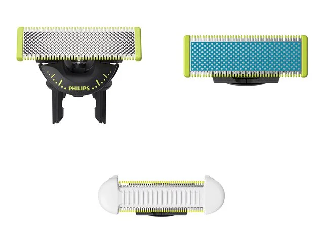 Комплект ножчета за тример PHILIPS OneBlade – QP936/50, SkinProtect, Anti-Friction, 360-градусово