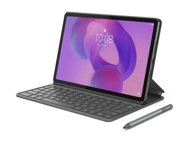Клавиатура с калъф Lenovo ZG38C07627 за Idea Tab, с POGO интерфейс, Luna Grey, UK-BG кирилизация