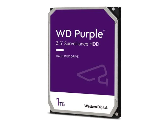Твърд диск Western Digital Purple WD11PURZ 1TB 3.5" SATA 6Gb/s 64MB кеш