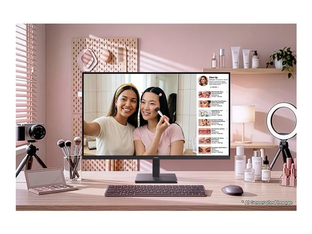 Samsung LS32H700 32" VA LED 60 Hz, 5 ms GTG, 3840x2160, 300 cd/m2 Display Port 1.4 HDMI 2.2, Black