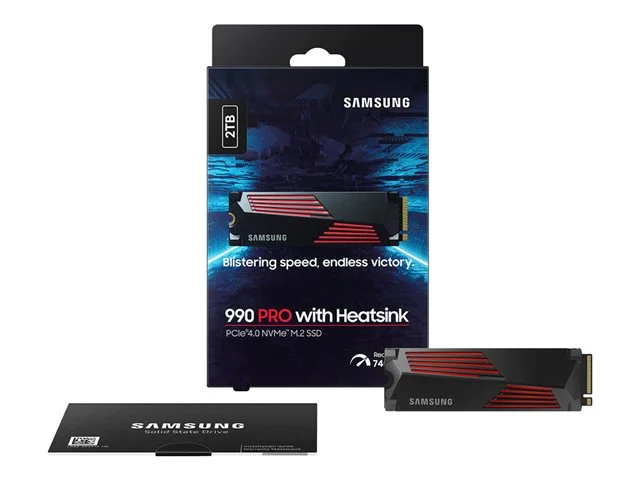 SAMSUNG SSD 990 PRO Heatsink 2TB M2 NVMe