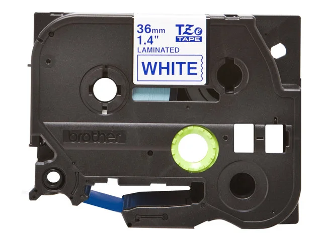 BROTHER TAPE TZE263 blue/white 36mm 8m