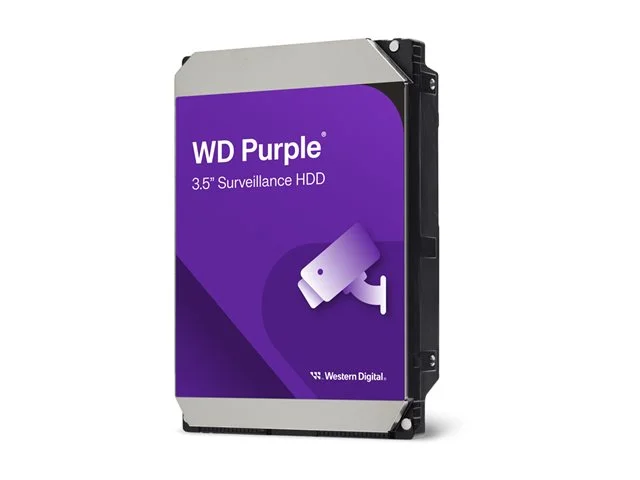 Хард диск WESTERN DIGITAL Purple – 4TB, 3.5", 128MB, SATA 6Gb/s
