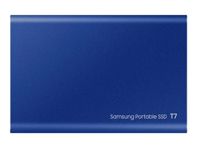Външен SSD диск Samsung Portable T7 2TB USB 3.2 син