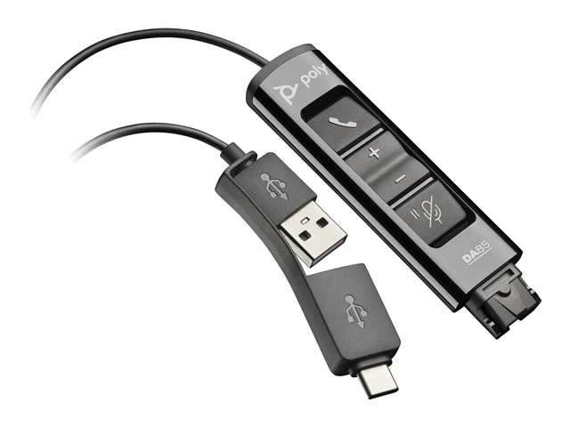 HP Poly DA85 Headset cable USB 24 pin