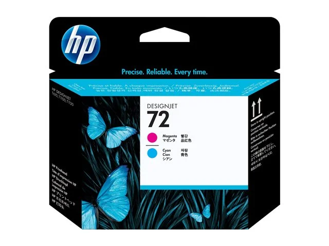 Печатаща глава HP 72 C9383A за плотери DesignJet, Cyan/Magenta