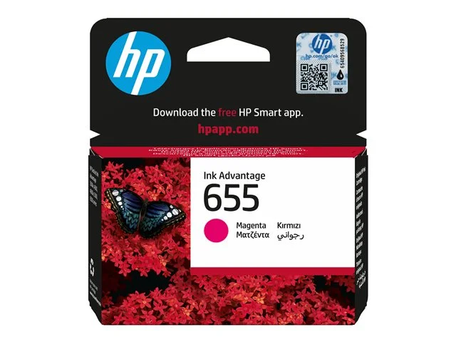 HP 655 ink cartridge magenta 600p