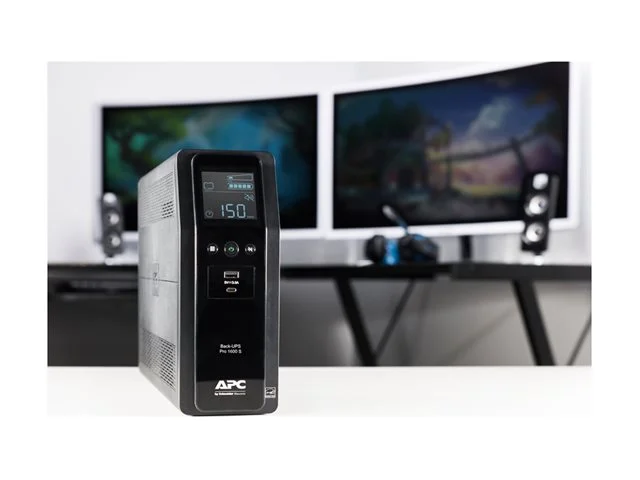 APC Back UPS Pro BR 1600VA, 230V, Sinewave, 8 Outlets, AVR, LCD interface