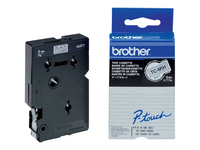 BROTHER TCM91 tape cassette 9mmx7.7m