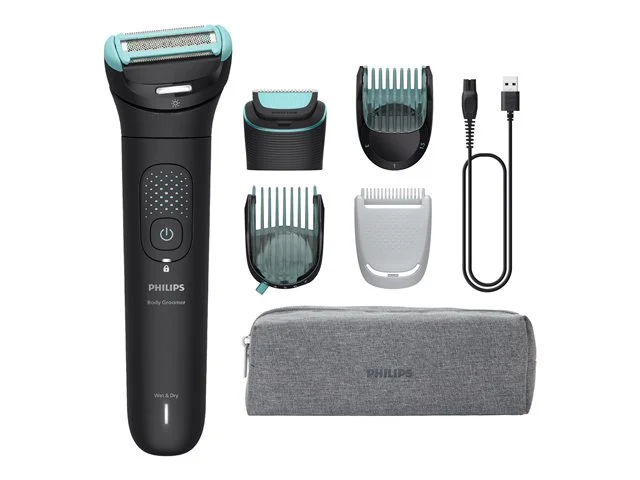 Тример за тяло PHILIPS – Bodygroom Series 7000 BG7470/15, безжичен, 120 минути работа, водоустойчив