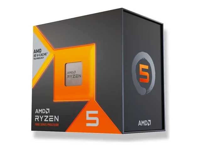 Процесор AMD Ryzen 5 7500X3D 6-ядрен 4.0GHz / 4.5GHz Boost 102MB 65W AM5
