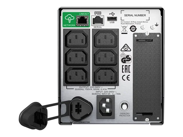 UPS APC Smart-UPS 750VA LCD 230V с SmartConnect
