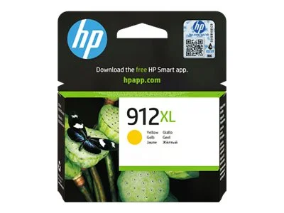 HP 912XL High Yield Yellow Original Ink
